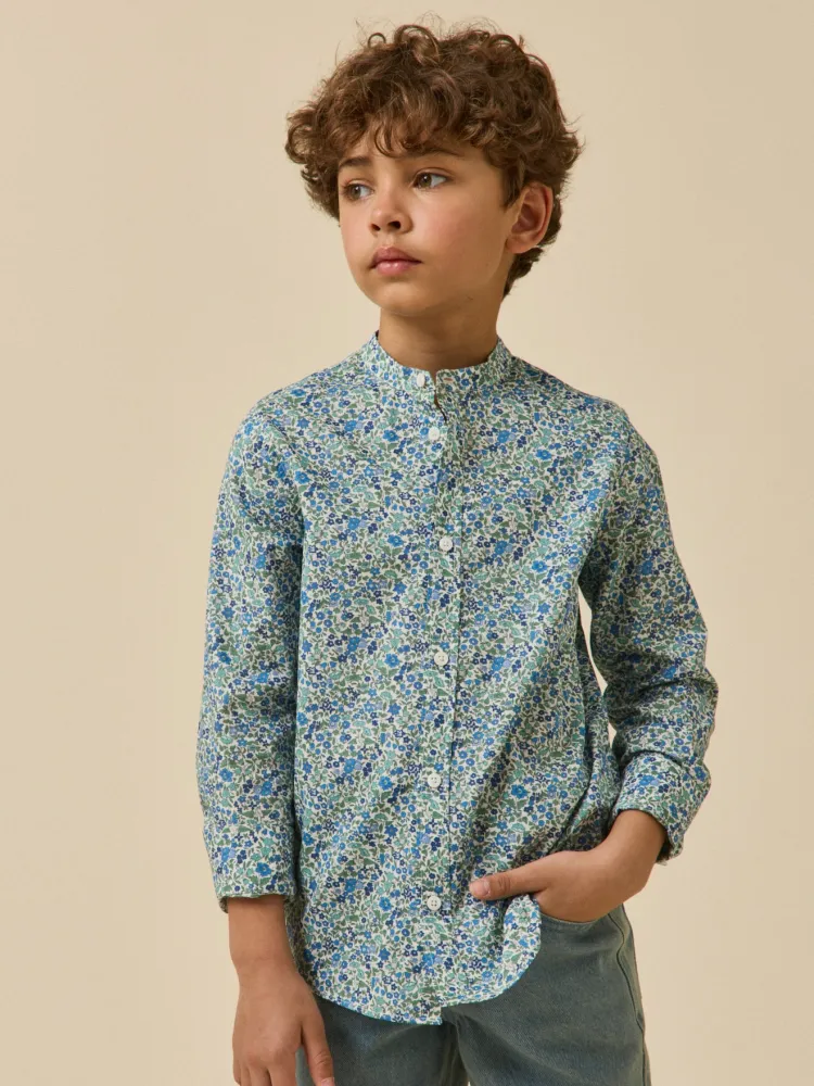 Additif carburant Chemise en tissu Liberty - Collection Fêtes et Mariages