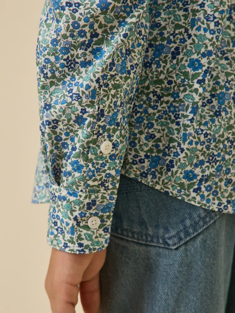 Additif carburant Chemise en tissu Liberty - Collection Fêtes et Mariages