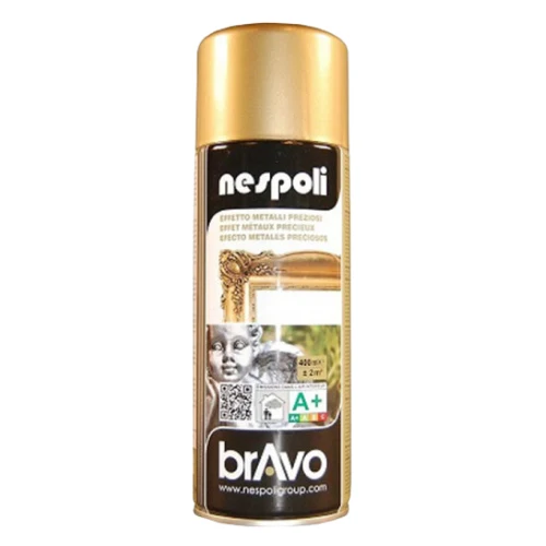Bombe érosol peinture Nespoli or rico pour entretien régulier