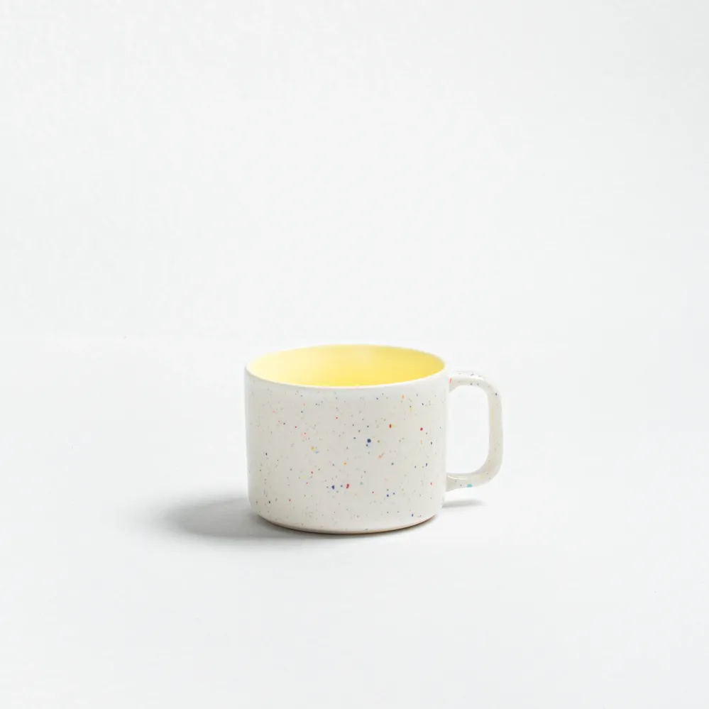Breeze Party Out Stoneware Mug 450ml Jaune soleil