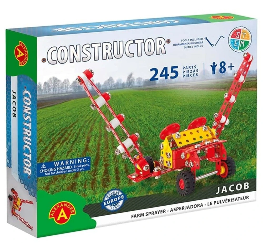 Constructor Jacob - Pulvérisateur Alexander Toys - 1 Litre