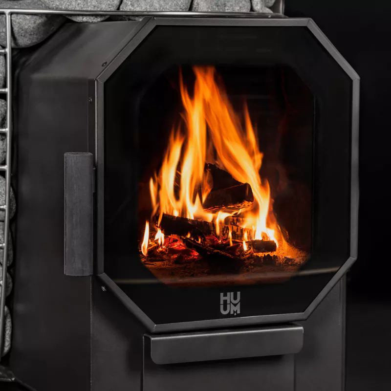 HUUM HIVE Flow Portatif wood-burning stove 8.5 kW
