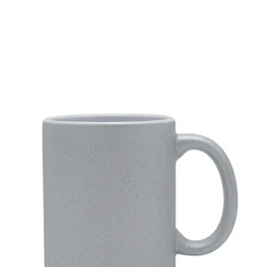 Kitchen Life Glitter mug - Gris argent - 1 Litre