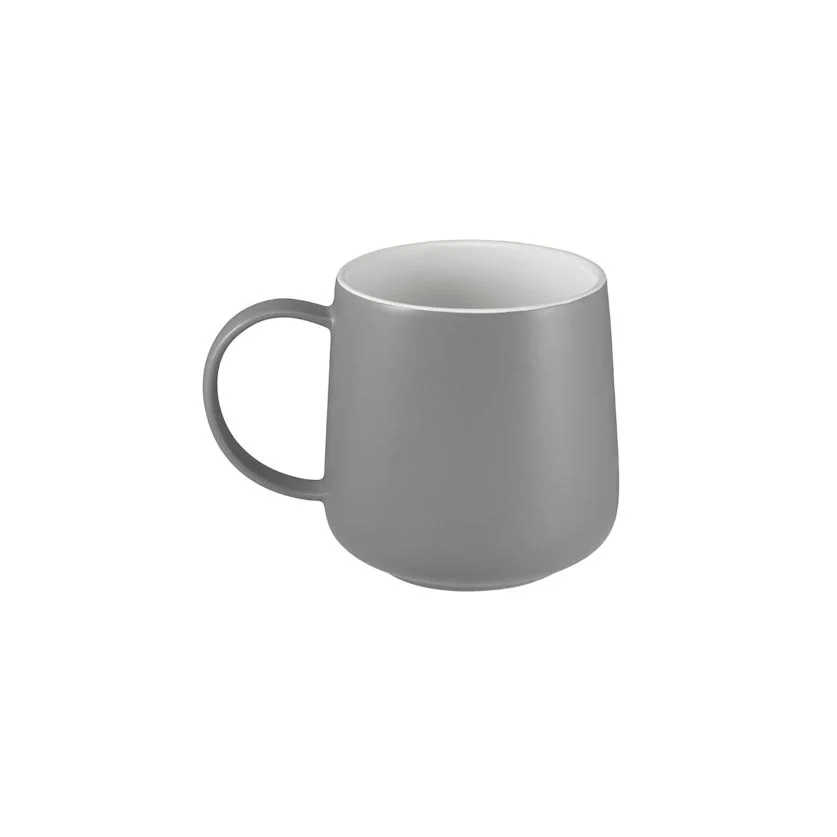 Maxwell & Williams 420ml Cafe Life Mug Grey avec protection anti-corrosion