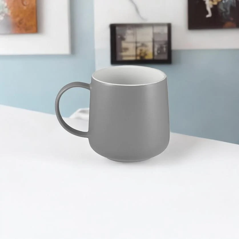 Maxwell & Williams 420ml Cafe Life Mug Grey avec protection anti-corrosion