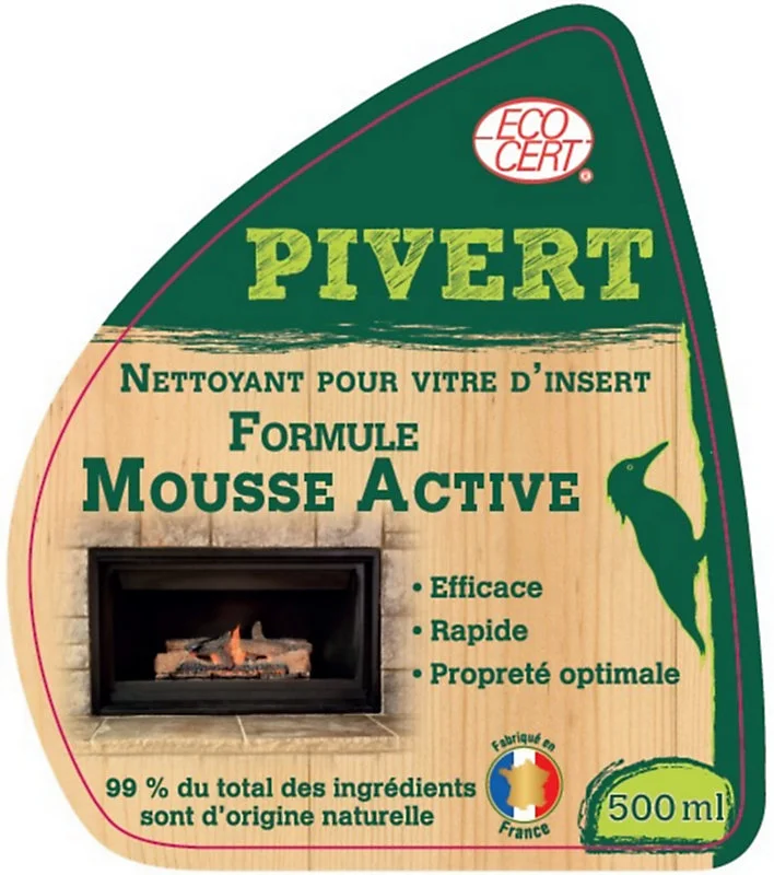 Mousse active Pivert pour vitre d'insert 500 ml avec protection anti-corrosion