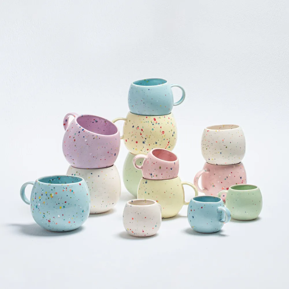 New Party Ball Mug 250ml Jaune soleil