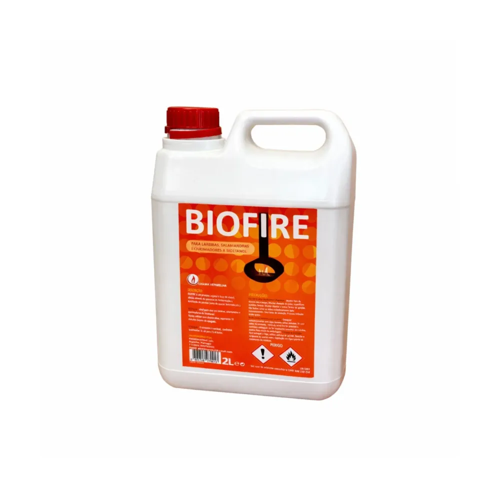 Qualité OEM Bioéthanol BIOFIRE - Combustible pour cheminées écologiques Chama Vermelha