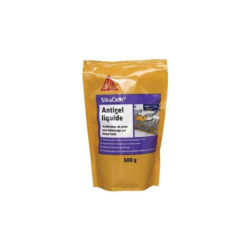SikaCem® Antigel liquide Dose 545699 SIKA - Compatible 4 Temps