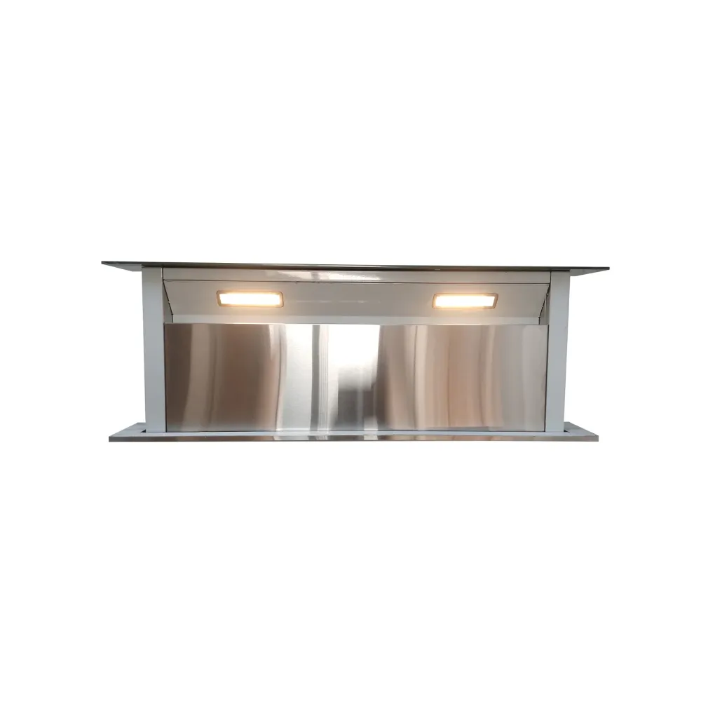 Totai 90cm Eclipse Downdraft Cookerhood Ton argent