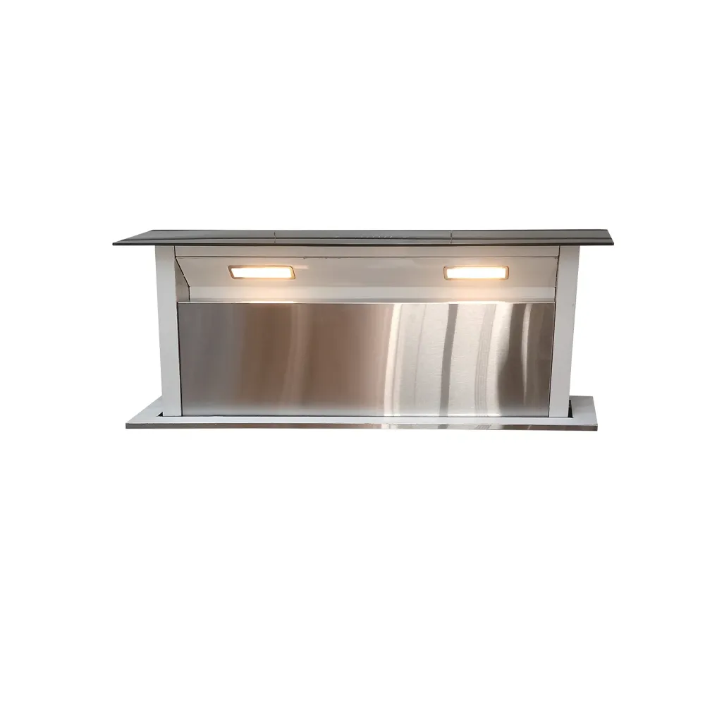 Totai 90cm Eclipse Downdraft Cookerhood Ton argent