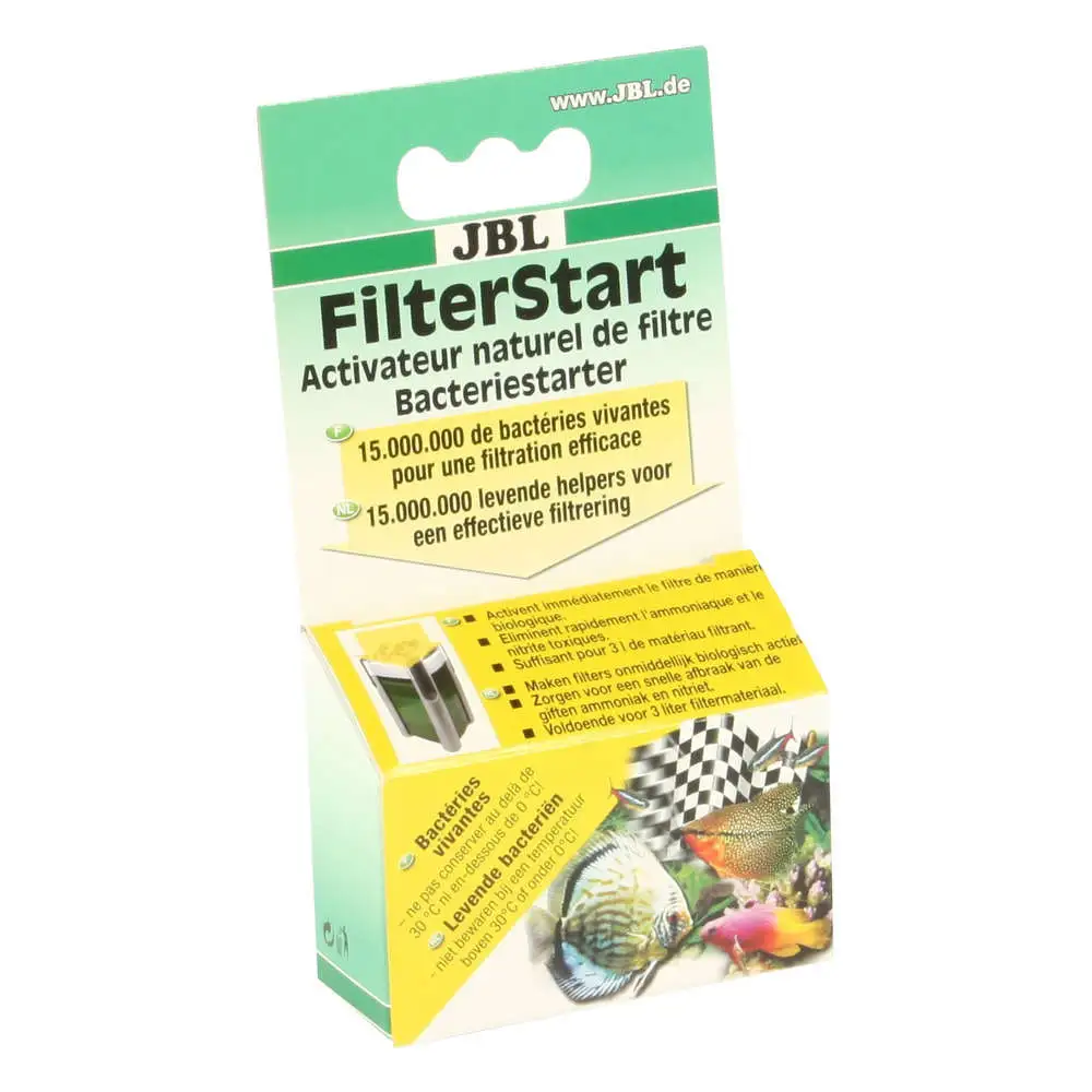 Activateur naturel de filtre FilterStart : 10 ml Jbl pour usage intensif