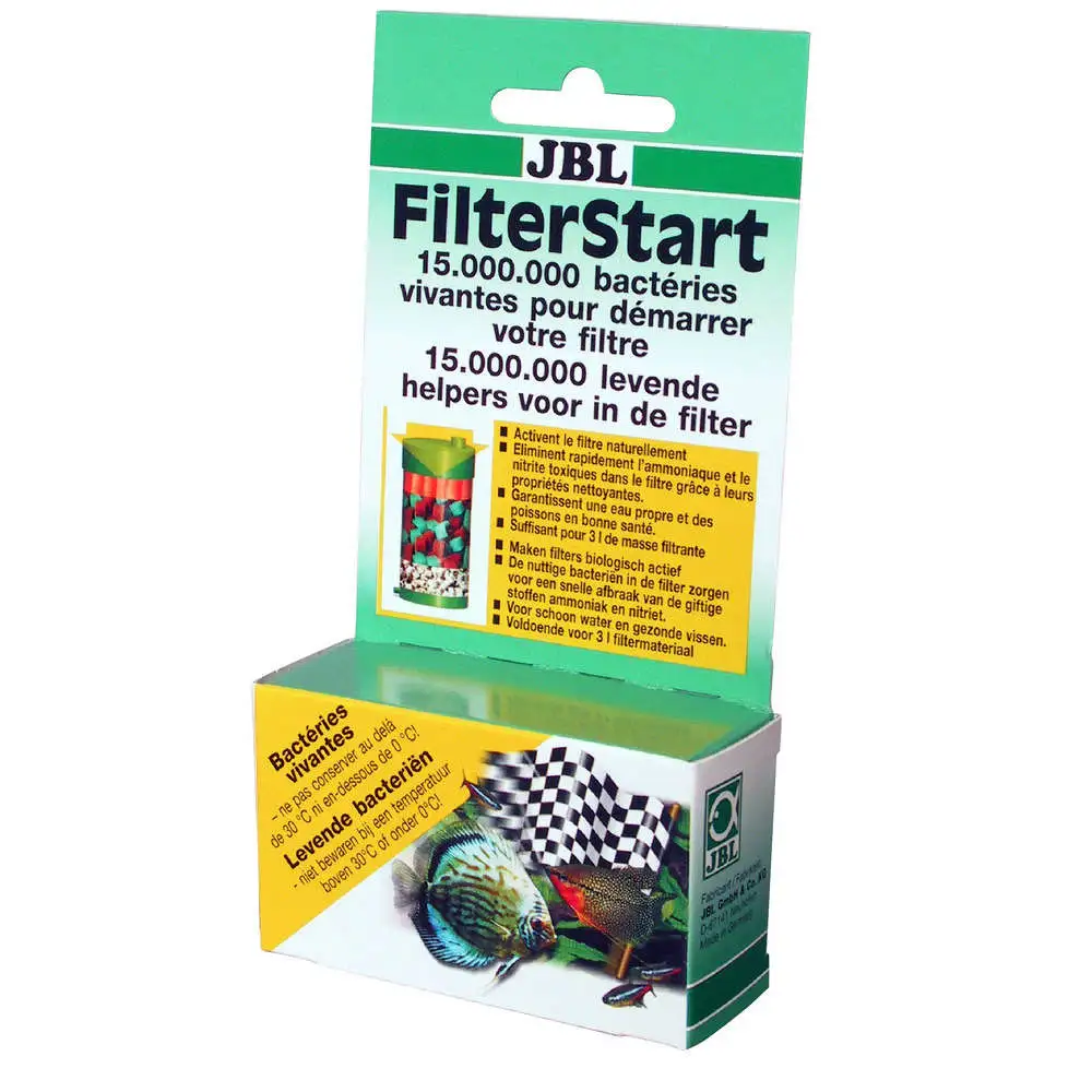 Activateur naturel de filtre FilterStart : 10 ml Jbl pour usage intensif