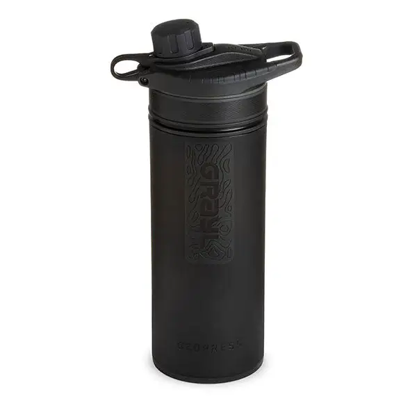Amortisseur arrière Filtre à eau GEOPRESS PURIFIER FLACON, 0,7L, recouvert noir
