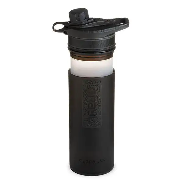Amortisseur arrière Filtre à eau GEOPRESS PURIFIER FLACON, 0,7L, recouvert noir