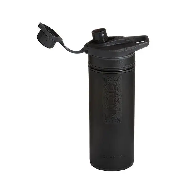 Amortisseur arrière Filtre à eau GEOPRESS PURIFIER FLACON, 0,7L, recouvert noir