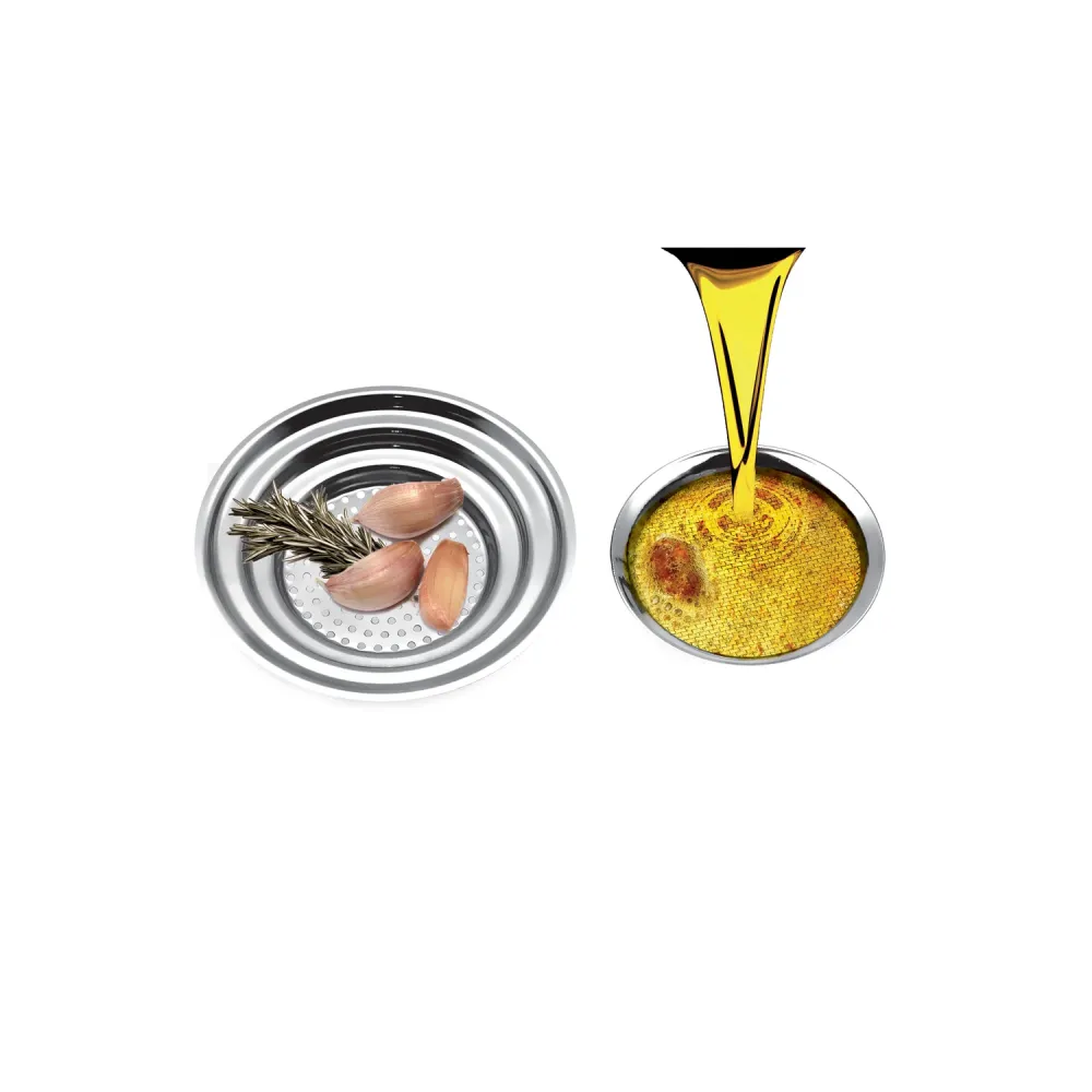 Filtre à air sport Set 2 Filtri Per Olio E Salse Acciaio Inox
