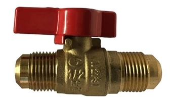 Haute Performance 3/8" Flare X 3/8" Flare Csa Gas Ball Valve 943342