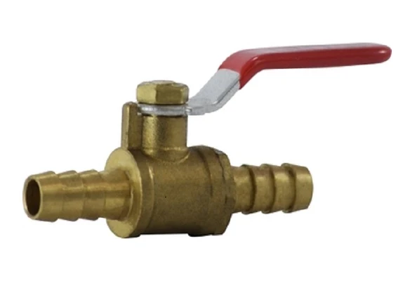 3/8" Hose Barb X Hose Barb Forged Compact Valve Lead Free 944134LF