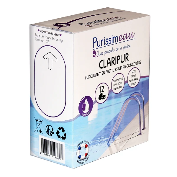 Kit embrayage CLARIPUR FLOCULANT POUR FILTRES