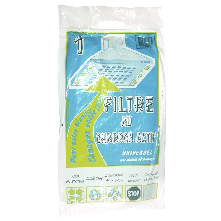 Plaquette de frein moto FILTRE HOTTE CHARBON ACTIF 555E