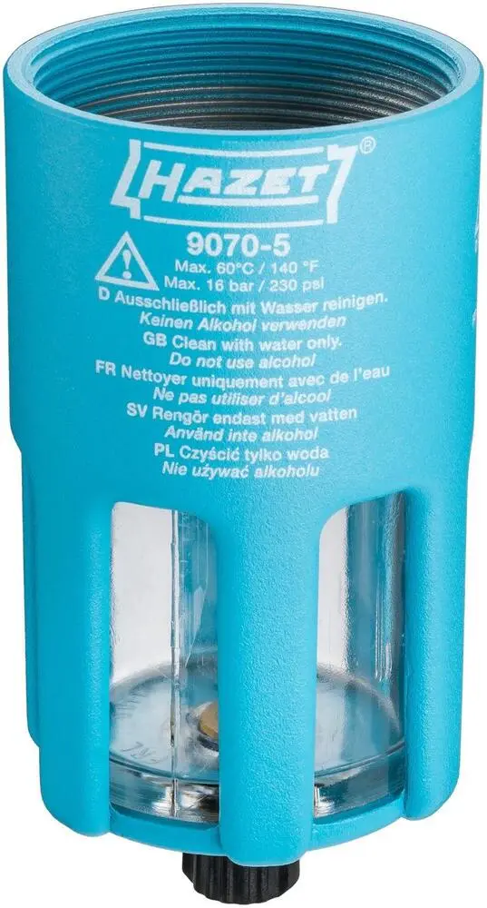 Réducteur de pression du filtre du boîtier Hazet 9070-05-07/7 se fournir à bas prix