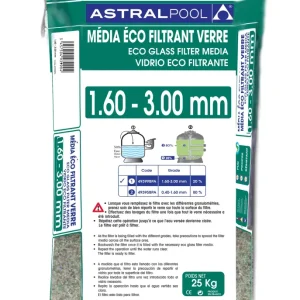 VERRE ÉCO FILTRANT POUR FILTRATION PISCINE - 520