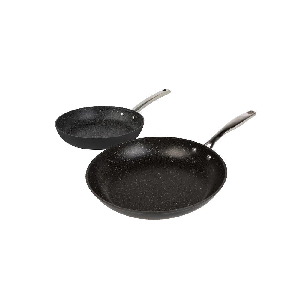 Leydi Mia 2 Piece Frying Pan Combo Noir jais