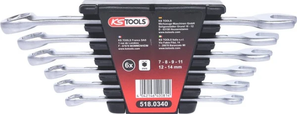 KS Tools jeu de clés de purge du réseau de freinage 6 pièces 518.0340 se procurer à bas prix avec meilleure adhérence