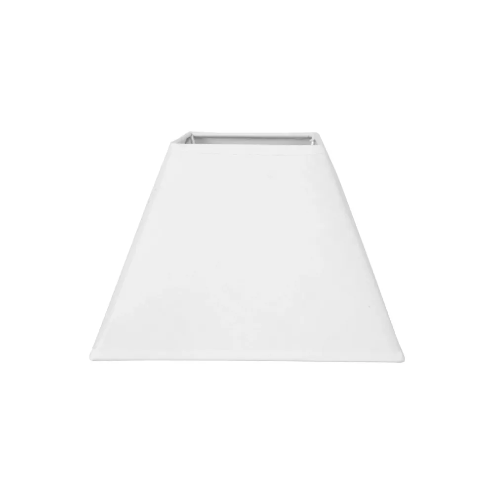 ABAT-JOUR CARRÉ BLANC 20CM pour moto et VTT