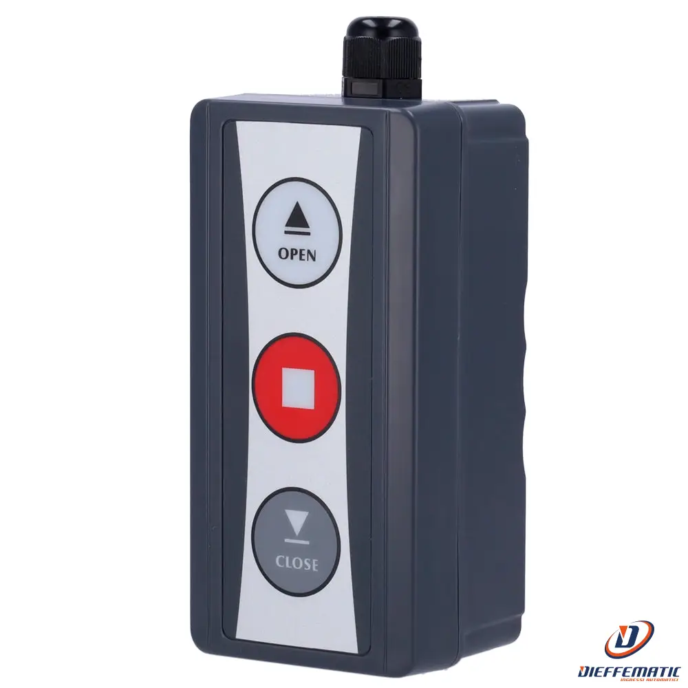 PB-WIREDCONTROL Pulsante cablato per barriere di parking avec kit d'installation
