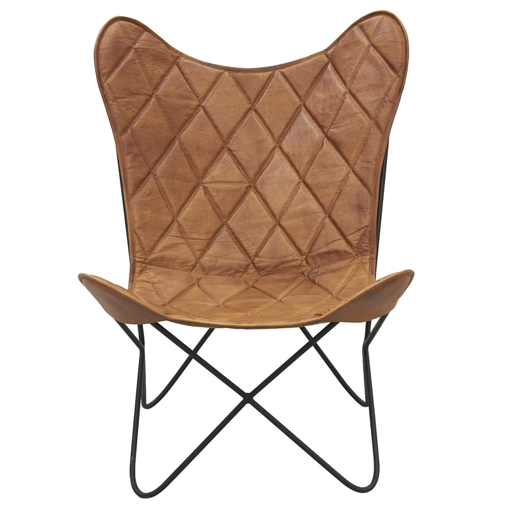 Fauteuil butterfly en cuir Action Nettoyante Profonde