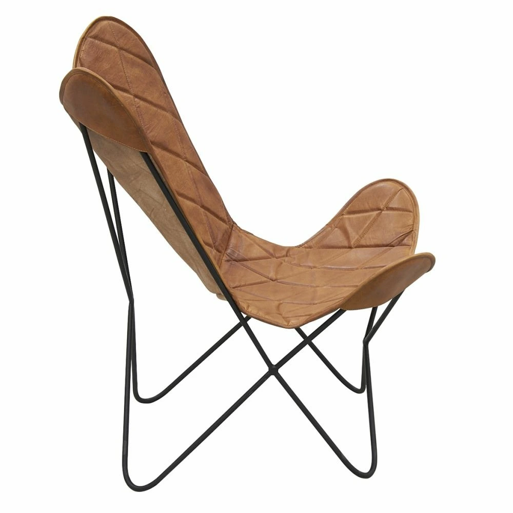 Fauteuil butterfly en cuir Action Nettoyante Profonde
