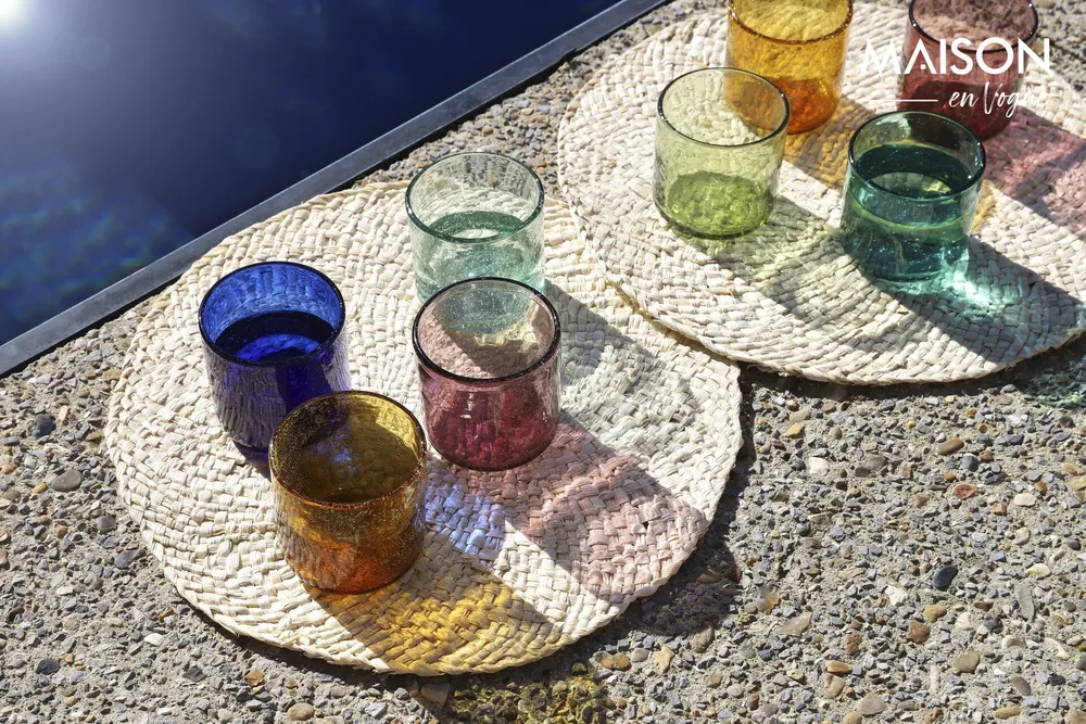 Traitement hydrophobe Verre en verre violet Vico Pomax - 8cm