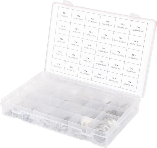 Gamme KS Tools de bagues d'étanchéité en aluminium M5-28 300 pièces 970.0160 se procurer à bas prix