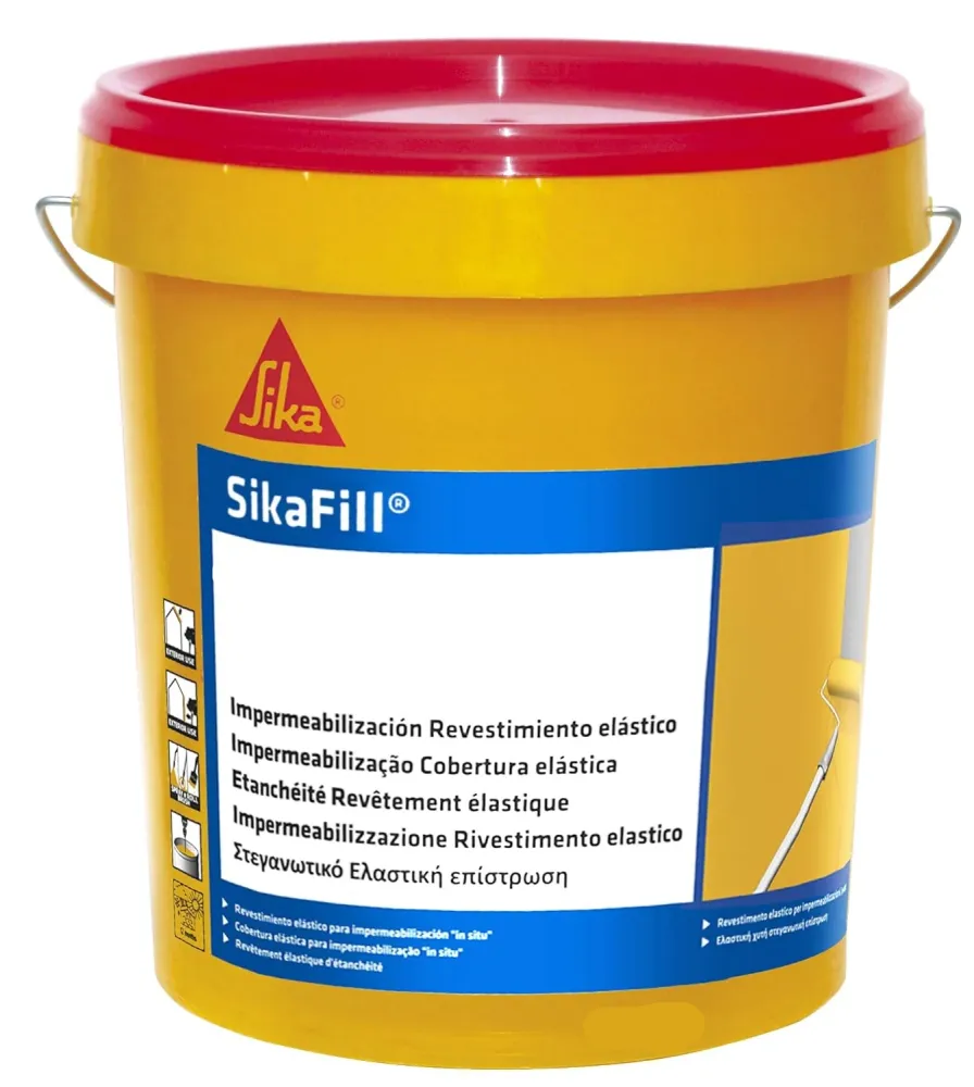 Kit retouche SikaFill-80 – Revêtement d’Étanchéité Élastique Mono composant 18KG