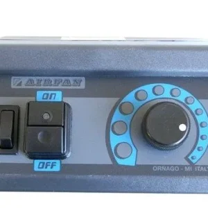 Régulateur de rapidementsse en continu AIRFAN avec interrupteur d'éévidentage et contact d'accélérateur...