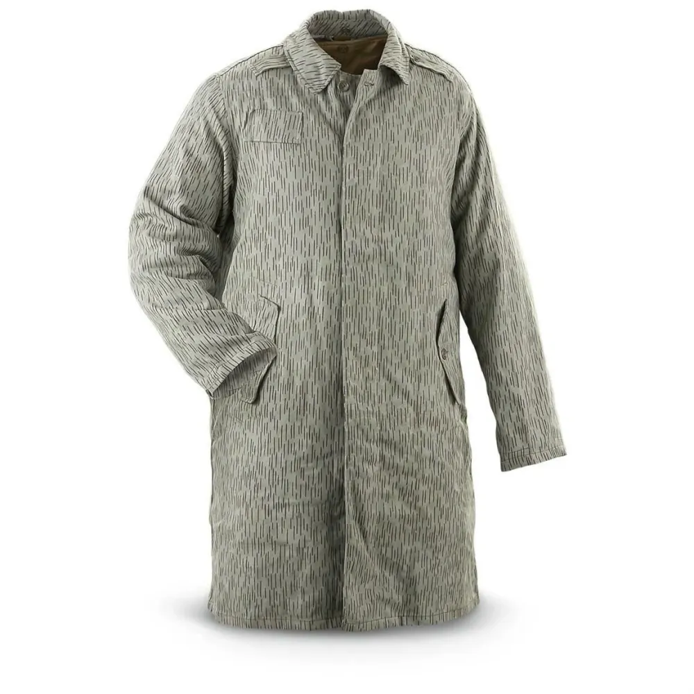 Bâche de protection Véritable veste de combat militaire de l'armée tchèque M60 manteau de campagne parka longue NEUF