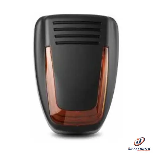 Protection pare-brise Venitem Mose Civetta Nero Opaco / Arancio 20.200.158 Sirena Da Esterno Sicurezza