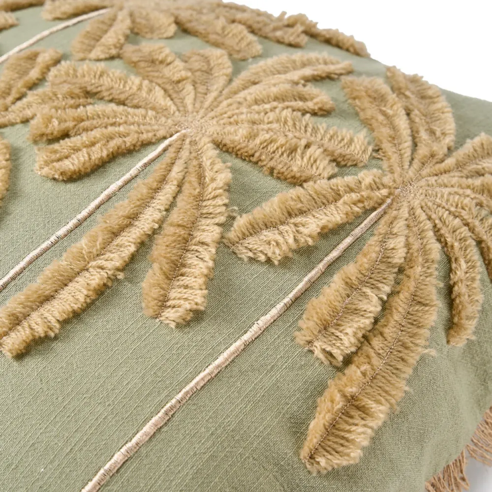 Tropical Breeze Cushion Cover - Forest Vert jade