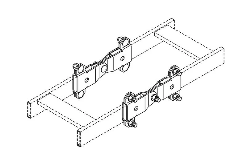 Vertical Rotatif Splice Kits 3/8 x 1 1/2" CPI 10489-001 Facile à installer