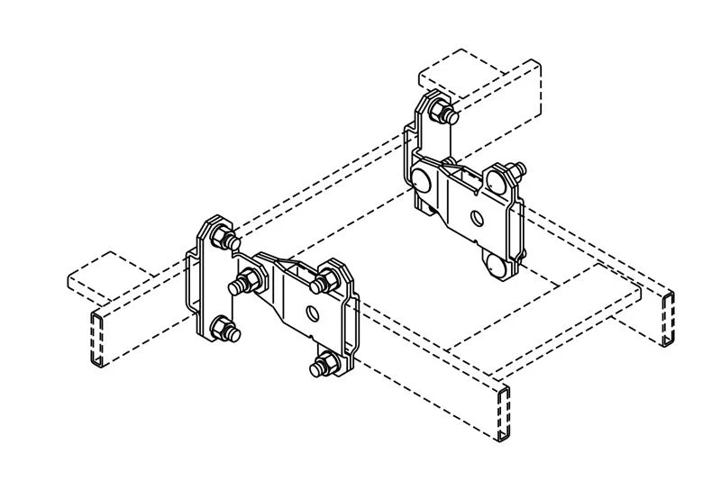 Vertical Rotatif Splice Kits 3/8 x 1 1/2" CPI 10489-001 Facile à installer