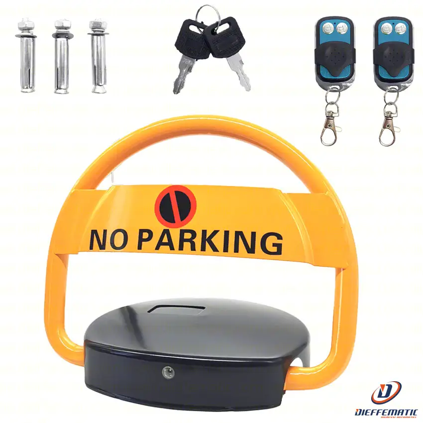 Barriera Per Parcheggio Antisosta Parking Posto Auto Macchina Salvaparcheggio pour Zones Sensibles