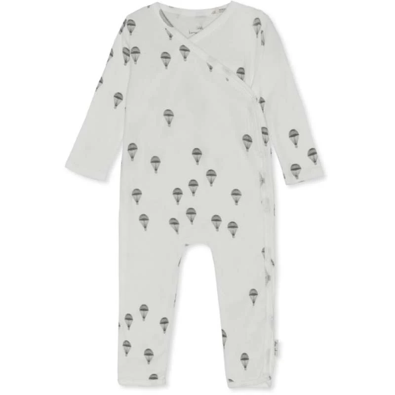 Konges Sløjd Grenouillère pour nouveau-né GOTS - PARACHUTE Kit de fixation inclus