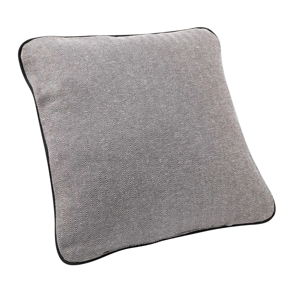 Linder - coussin d'ameublement à chevrons | Résistant aux UV | Anti-déchirure
