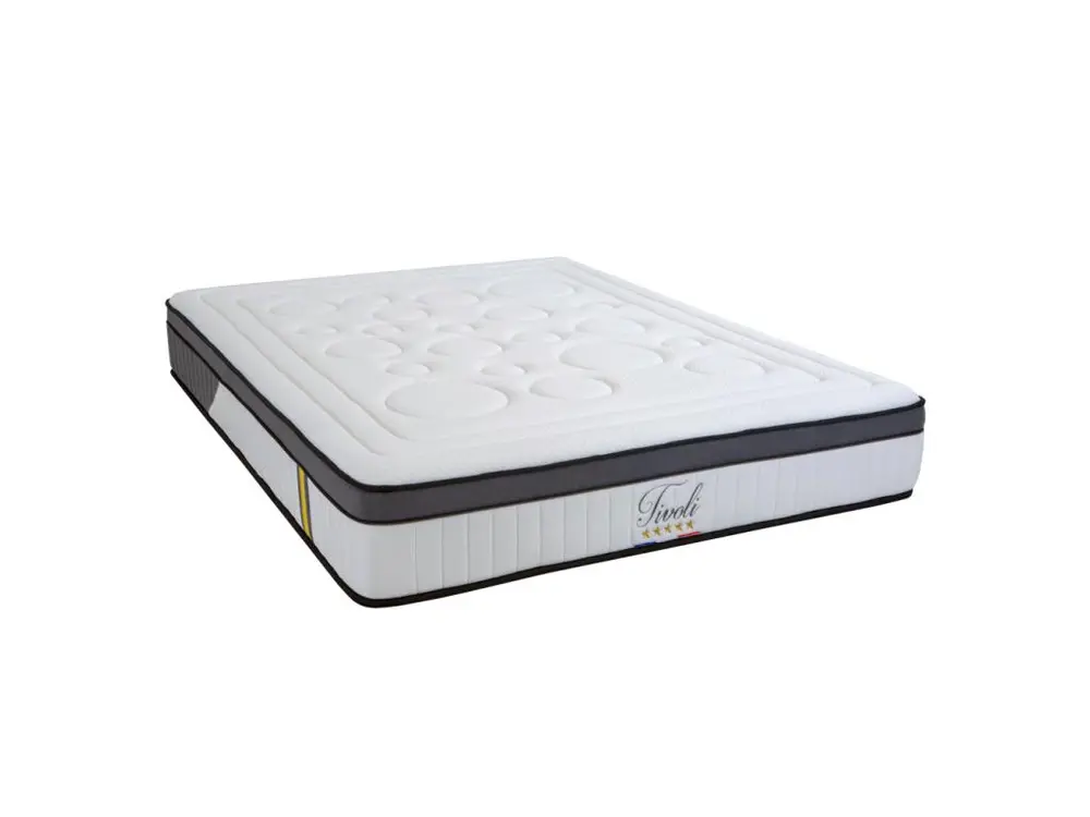 BELLECOUR LITERIE | Matelas TIVOLI 140x200 cm | Mousse à mémoire de forme | Soutien Rigide Facile à installer