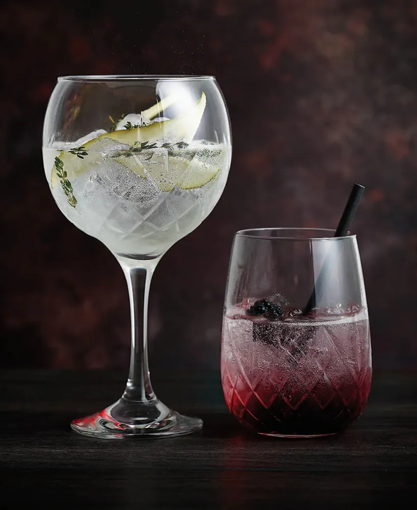 Borgonovo Rococo 640ml Gin Tonic Glass - Limpide