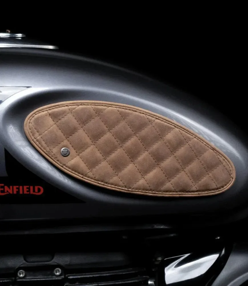 Haute Protection Seitenschutz für Tank für HNTR 350 - Diamanten - Braun
