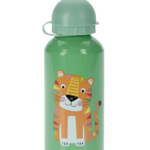 Kiddies Sport Bottle 350ML Animal Print - Vert olive