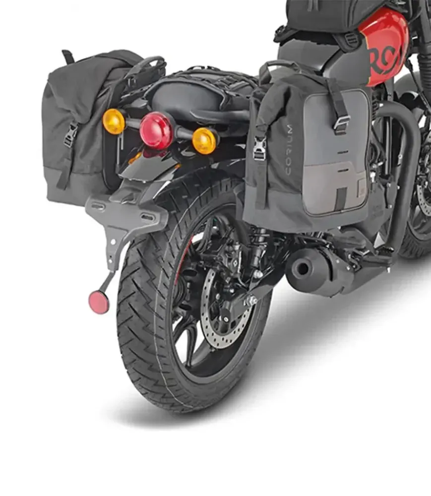 Motorradtaschen Laterale + Unterstützung Corium - GIVI